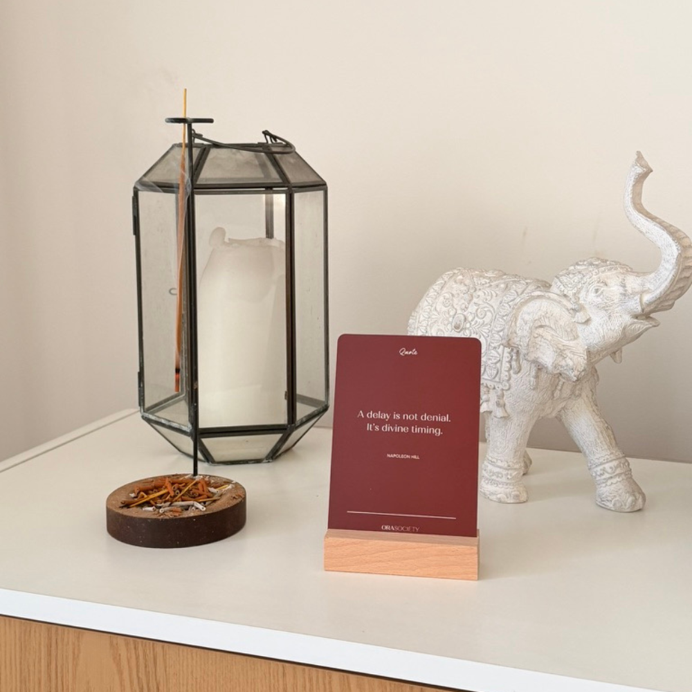 ORA Affirmation & Mindset Cards (153 Cards + Stand)