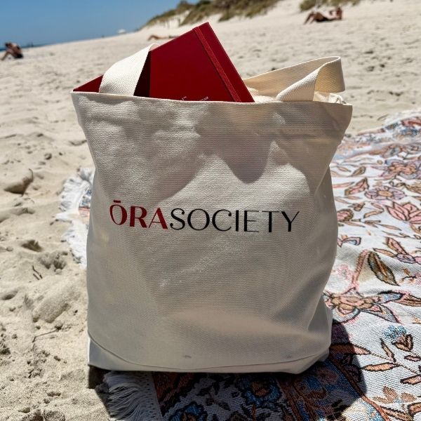 ŌRA Canvas Tote Bag