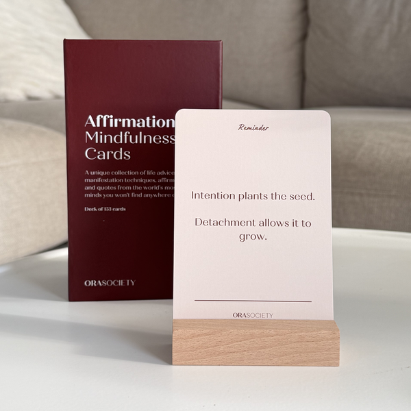 ORA Affirmation & Mindset Cards (Includes Stand)