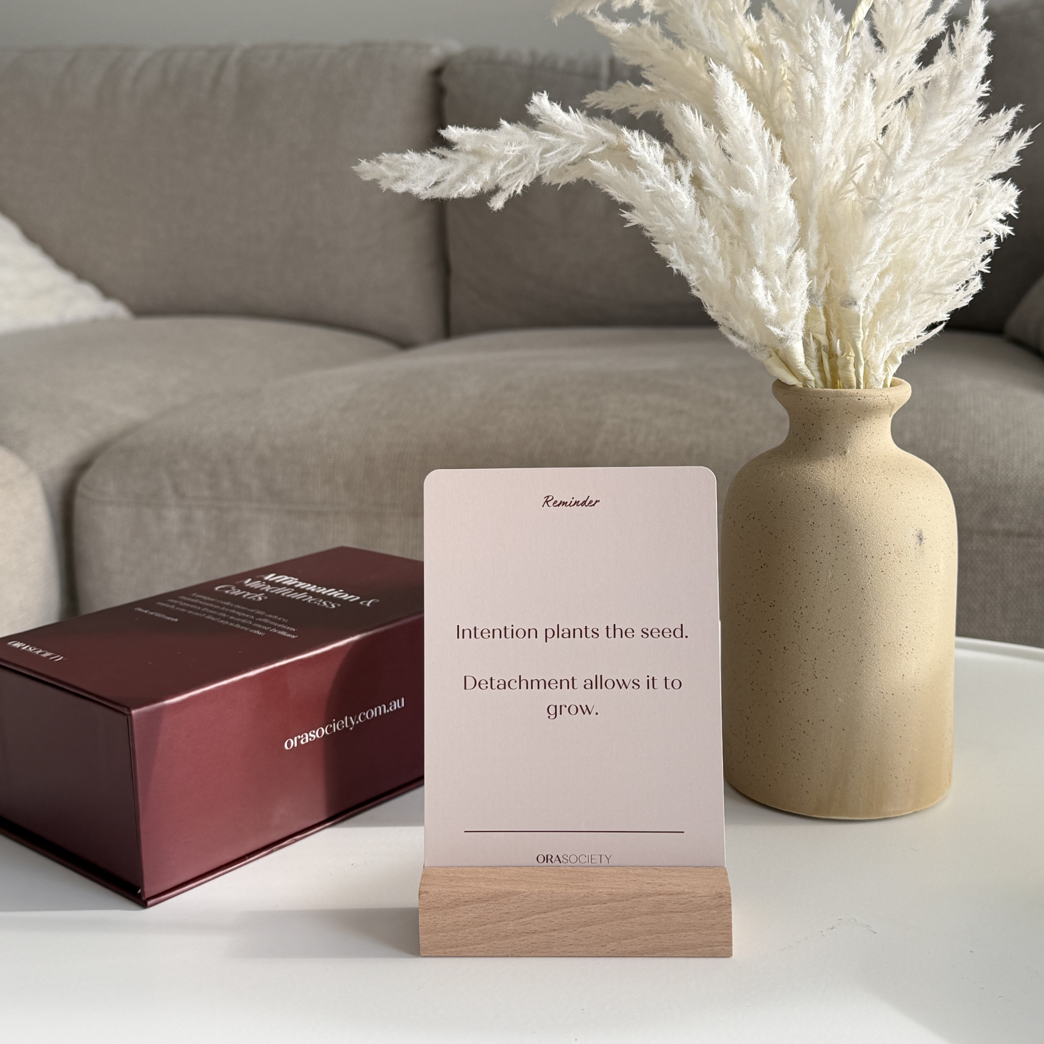 ORA Affirmation & Mindset Cards (Includes Stand)