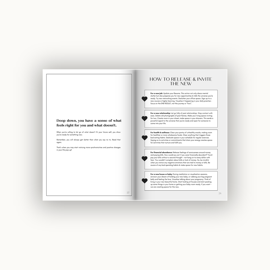 ŌRA Journal - The No BS Manifestation Journal