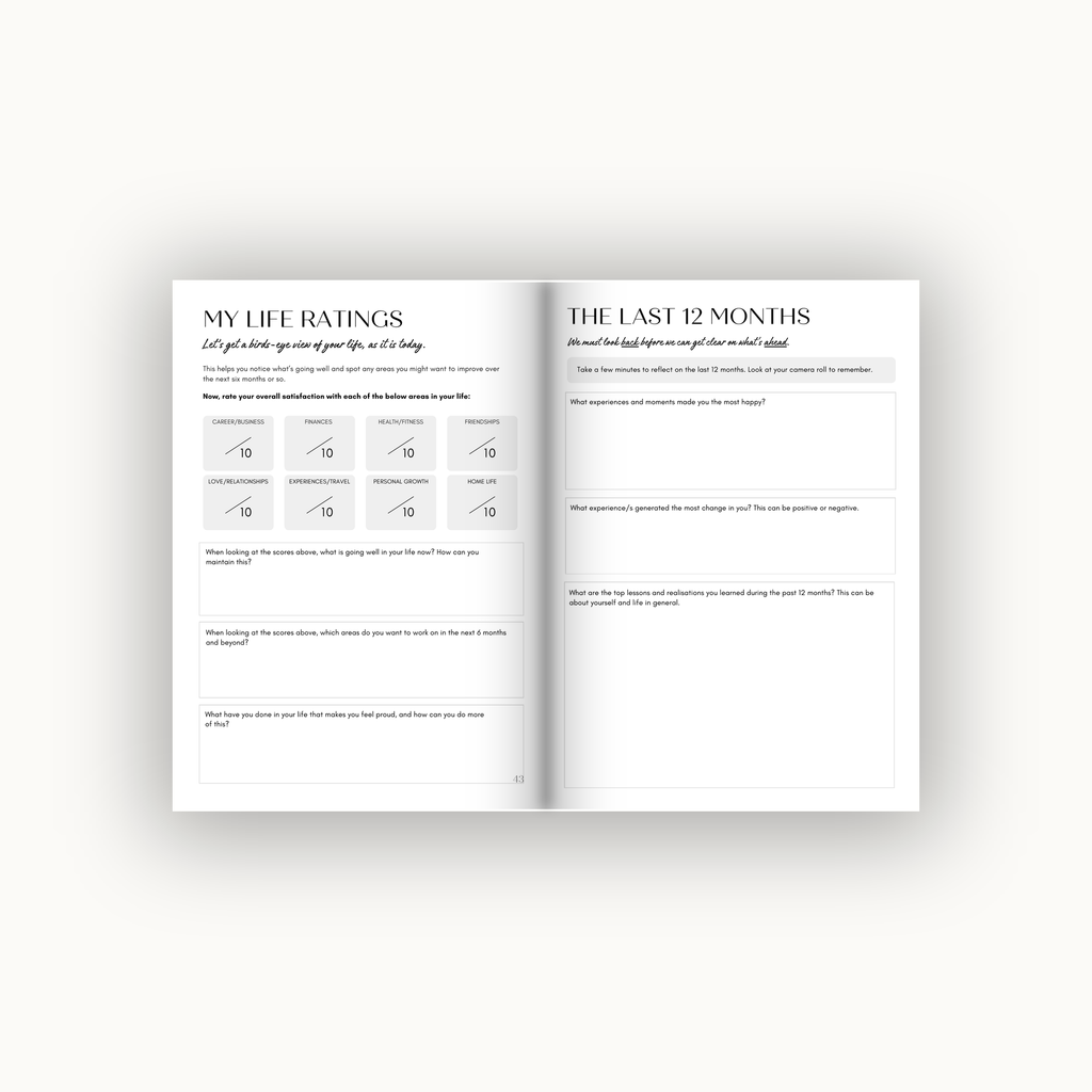 ŌRA Journal - The No BS Manifestation Journal